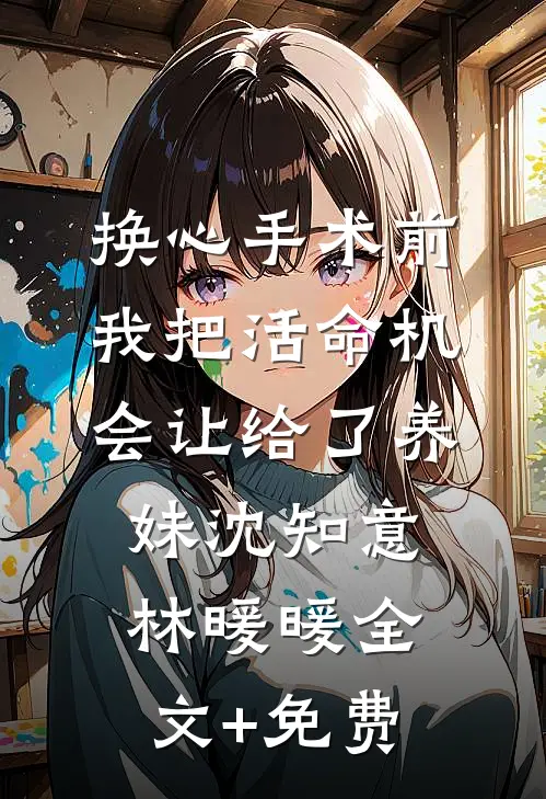换心手术前，我把活命机会让给了养妹沈知意林暖暖全文+免费