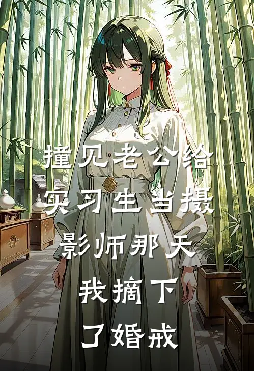 撞见老公给实习生当摄影师那天，我摘下了婚戒