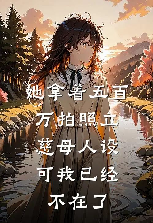 她拿着五百万拍照立慈母人设，可我已经不在了