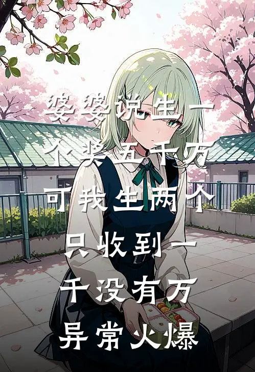 婆婆说生一个奖五千万，可我生两个只收到一千没有万异常火爆