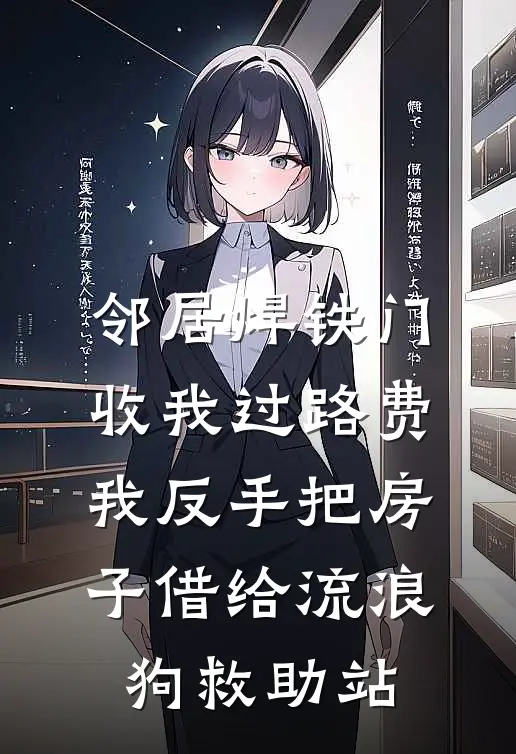 邻居焊铁门收我过路费，我反手把房子借给流浪狗救助站