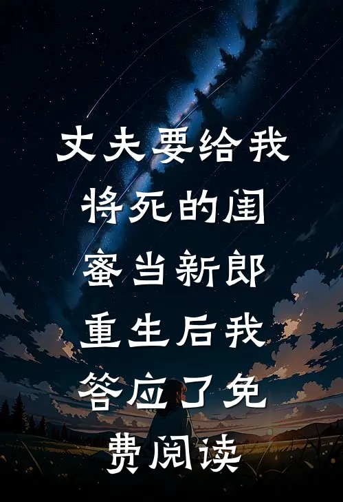 丈夫要给我将死的闺蜜当新郎，重生后我答应了免费阅读