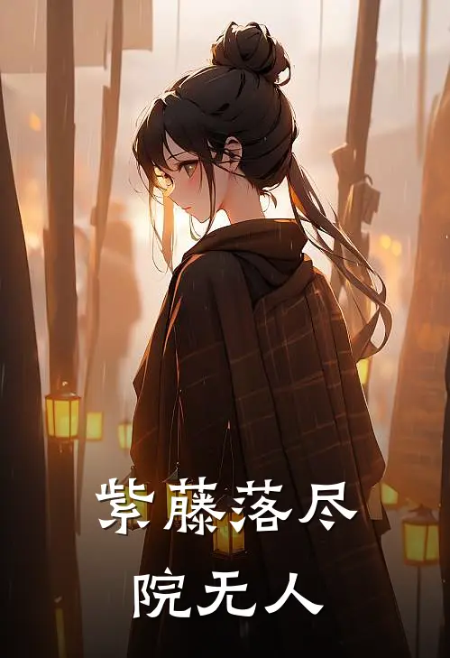 紫藤落尽院无人