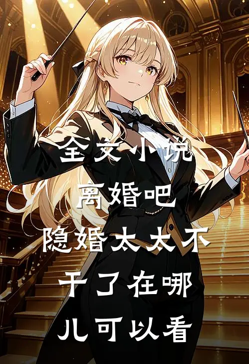 全文小说离婚吧,隐婚太太不干了在哪儿可以看