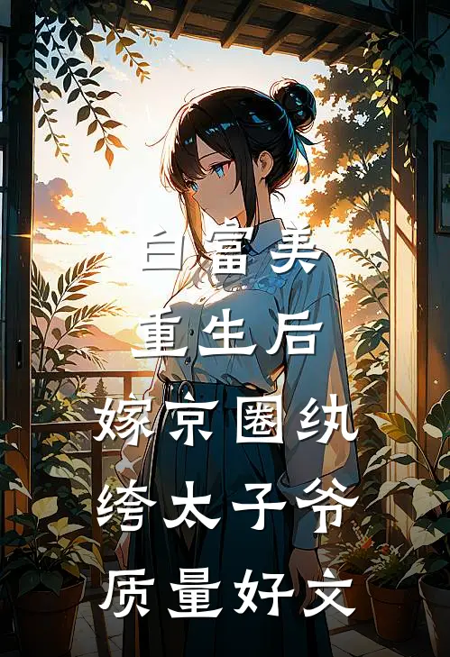 白富美重生后，嫁京圈纨绔太子爷质量好文