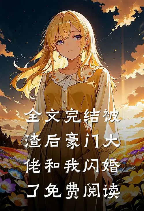 全文完结被渣后豪门大佬和我闪婚了免费阅读