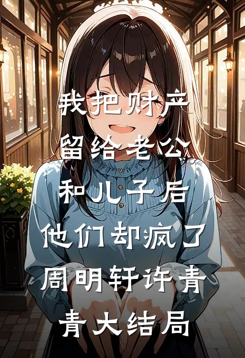我把财产留给老公和儿子后，他们却疯了周明轩许青青大结局