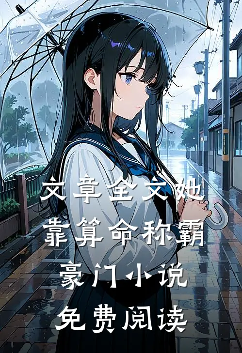 文章全文她靠算命称霸豪门小说免费阅读