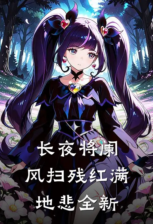 长夜将阑，风扫残红满地悲全新