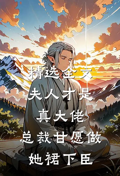 精选全文夫人才是真大佬，总裁甘愿做她裙下臣