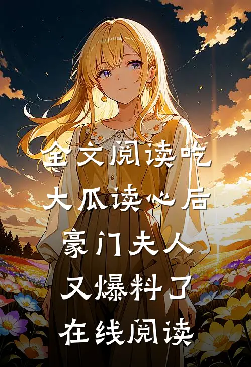 全文阅读吃大瓜读心后豪门夫人又爆料了在线阅读
