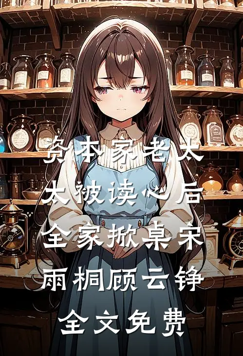 资本家老太太被读心后，全家掀桌宋雨桐顾云铮全文免费
